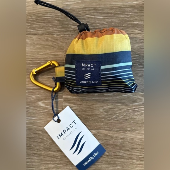 The Packable Tote Stripe Impact Collection United By Blue - Picture 1 of 3